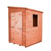 Mersey T&G Pent Shed 4×4 with a left end door